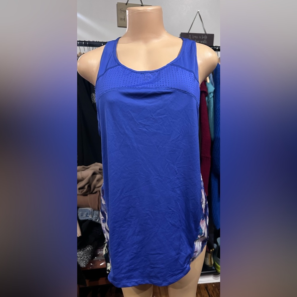 Champion Women's Royal Blue Muscle Tee